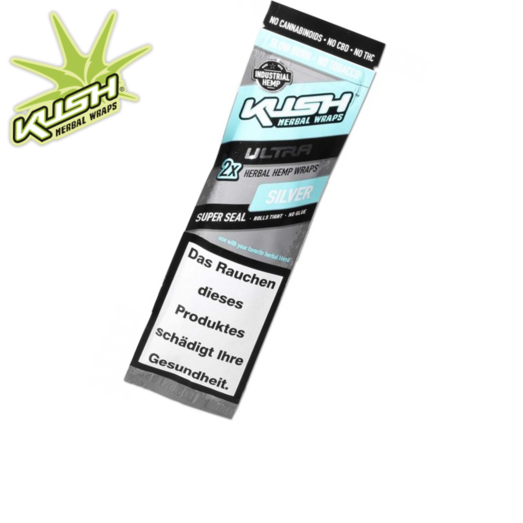 Hemp Wrap, Kush® Ultra, Silver
